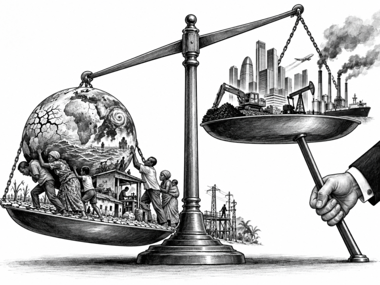 Climate equity upside down